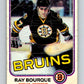 1981-82 O-Pee-Chee #1 Ray Bourque  Boston Bruins  V11604