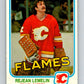 1981-82 O-Pee-Chee #44 Reggie Lemelin  RC Rookie Calgary Flames  V11614