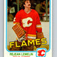 1981-82 O-Pee-Chee #44 Reggie Lemelin  RC Rookie Calgary Flames  V11615