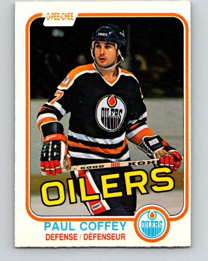 1981-82 O-Pee-Chee #111 Paul Coffey  RC Rookie Edmonton Oilers  V11640