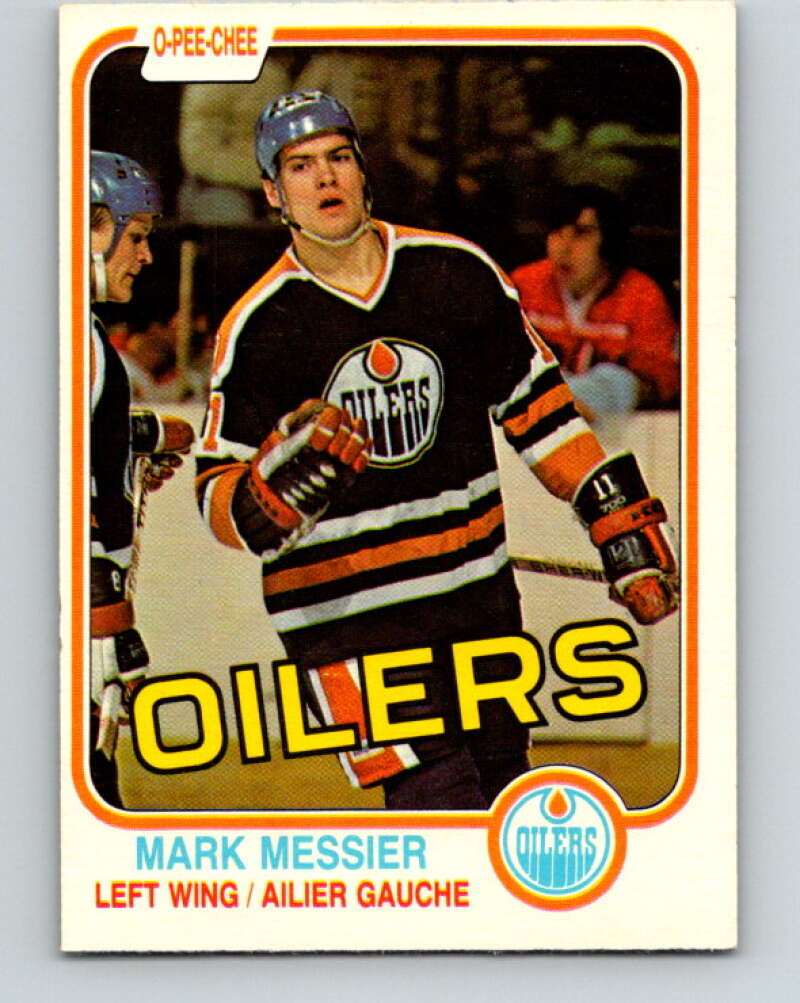 1981-82 O-Pee-Chee #118 Mark Messier  Edmonton Oilers  V11648
