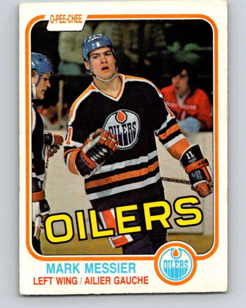 1981-82 O-Pee-Chee #118 Mark Messier  Edmonton Oilers  V11649