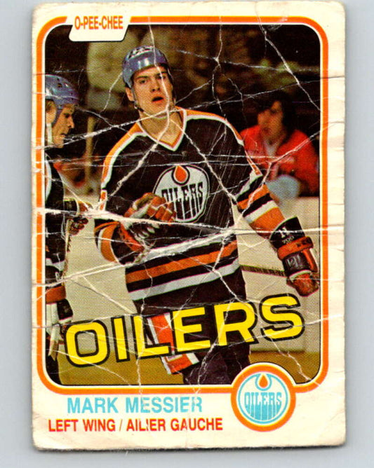 1981-82 O-Pee-Chee #118 Mark Messier  Edmonton Oilers  V11651
