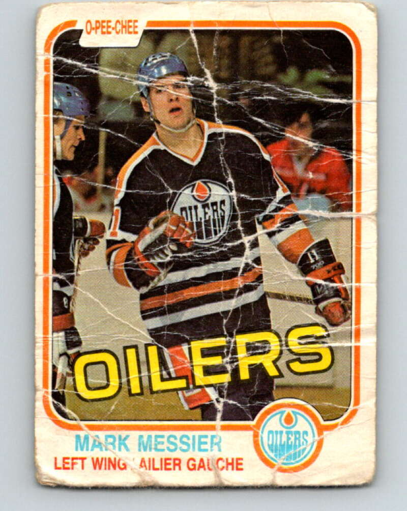 1981-82 O-Pee-Chee #118 Mark Messier  Edmonton Oilers  V11652