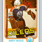 1981-82 O-Pee-Chee #120 Andy Moog  RC Rookie Edmonton Oilers  V11653