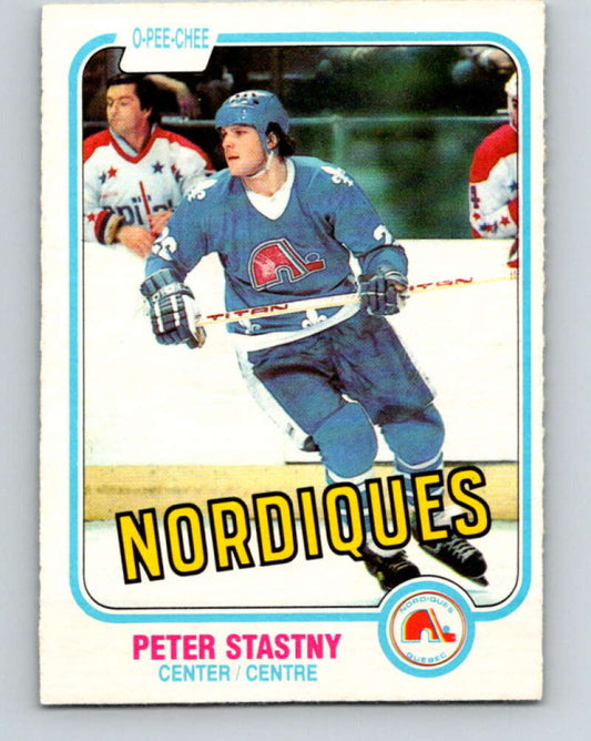 1981-82 O-Pee-Chee #269 Peter Stastny  RC Rookie Quebec Nordiques  V11687