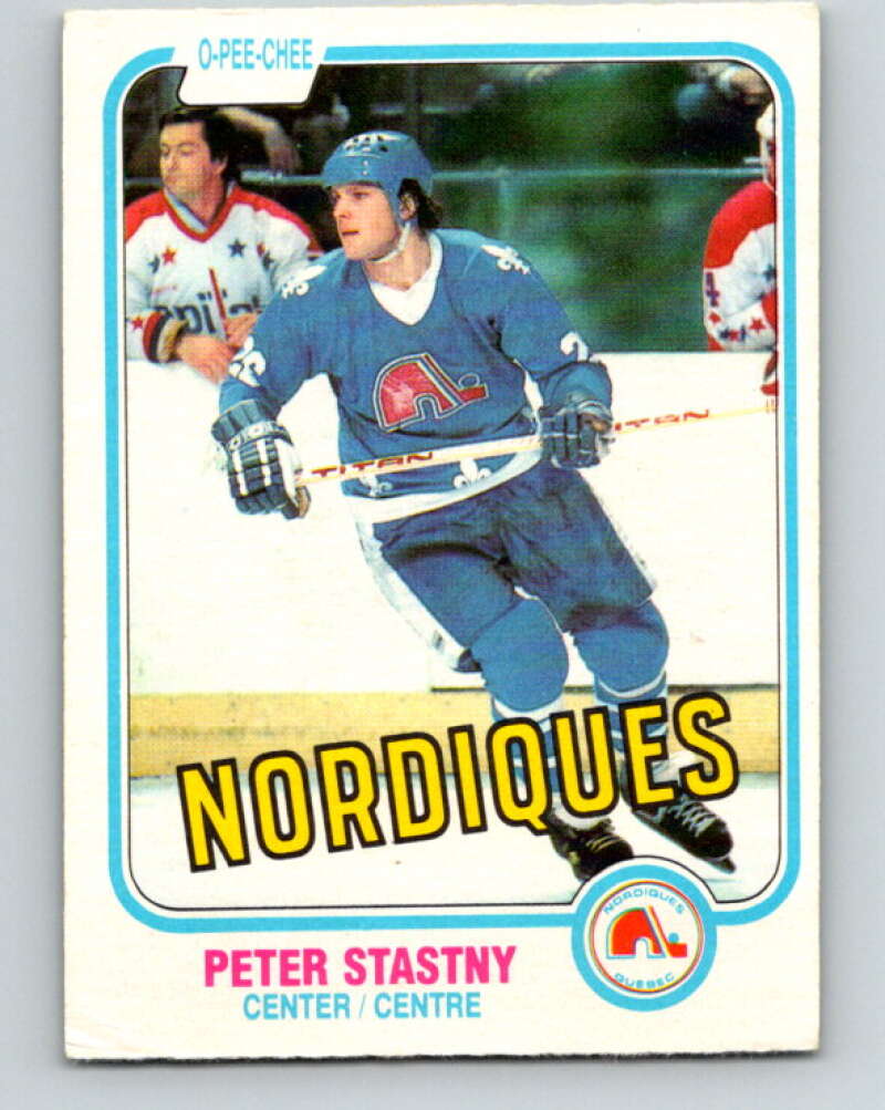 1981-82 O-Pee-Chee #269 Peter Stastny  RC Rookie Quebec Nordiques  V11688
