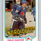 1981-82 O-Pee-Chee #277 Dale Hunter  RC Rookie Quebec Nordiques  V11692