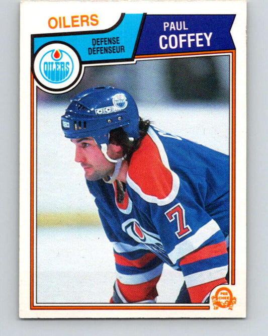 1983-84 O-Pee-Chee #25 Paul Coffey See Scans Edmonton Oilers  V11700