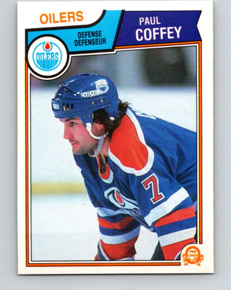 1983-84 O-Pee-Chee #25 Paul Coffey See Scans Edmonton Oilers  V11701