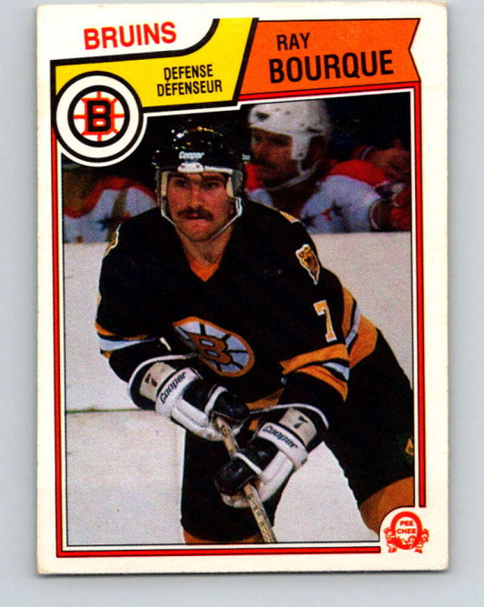 1983-84 O-Pee-Chee #45 Ray Bourque UER  Boston Bruins  V11704
