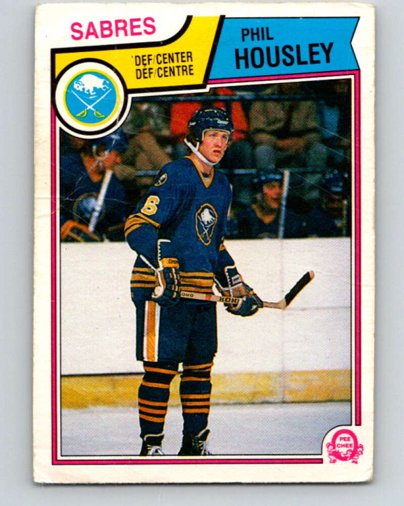 1983-84 O-Pee-Chee #65 Phil Housley  RC Rookie Buffalo Sabres  V11709