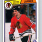 1983-84 O-Pee-Chee #105 Steve Larmer UER  RC Rookie  Blackhawks  V11710