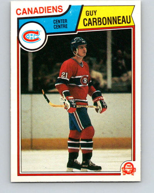 1983-84 O-Pee-Chee #185 Guy Carbonneau  RC Rookie Montreal Canadiens  V11720