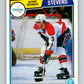 1983-84 O-Pee-Chee #376 Scott Stevens  RC Rookie Washington Capitals  V11733