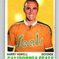 1970-71 Topps NHL #72 Harry Howell  California Golden Seals  V11763