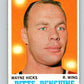 1970-71 Topps NHL #95 Wayne Hicks  RC Rookie Pittsburgh Penguins  V11773