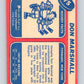 1968-69 Topps NHL #75 Don Marshall  New York Rangers  V11802