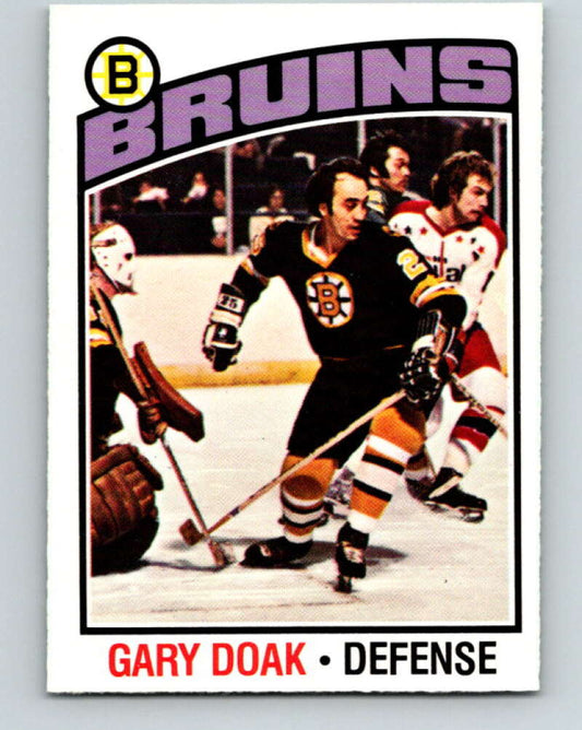 1976-77 O-Pee-Chee #7 Gary Doak  Boston Bruins  V11882