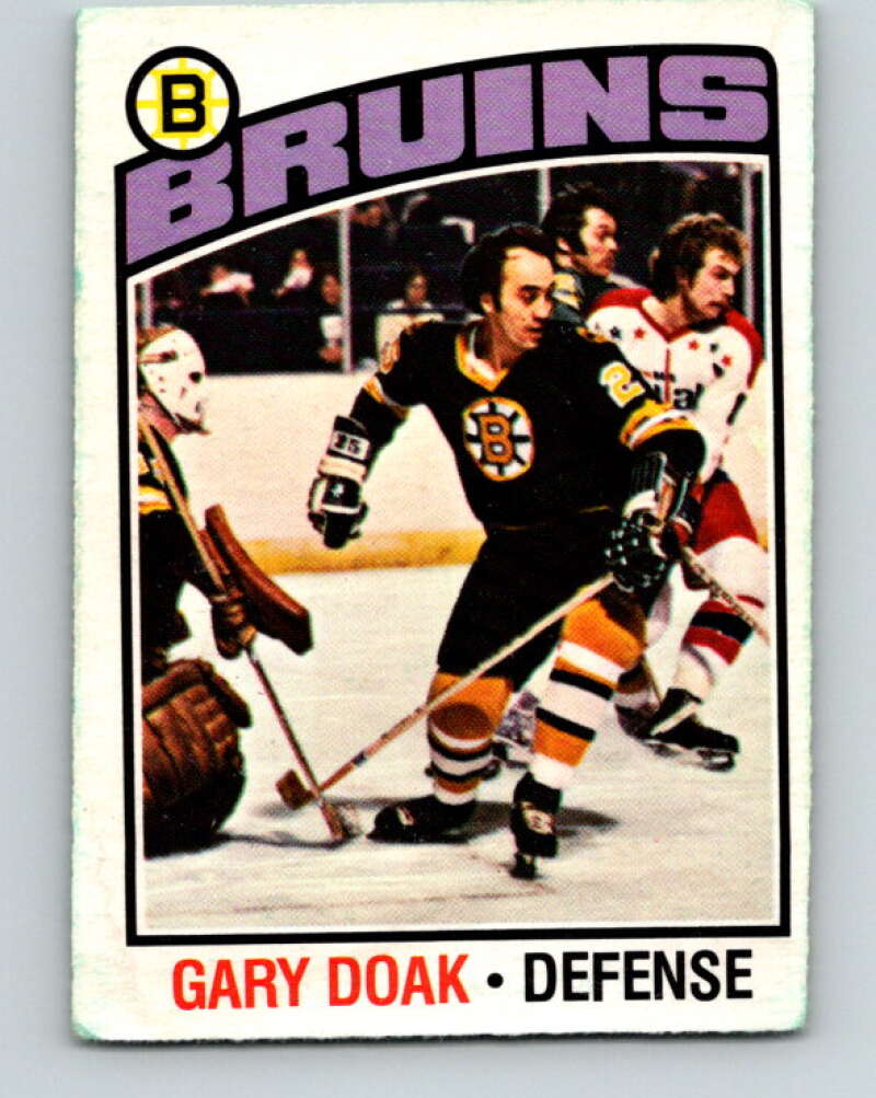 1976-77 O-Pee-Chee #7 Gary Doak  Boston Bruins  V11883