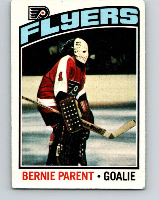 1976-77 O-Pee-Chee #10 Bernie Parent  Philadelphia Flyers  V11893