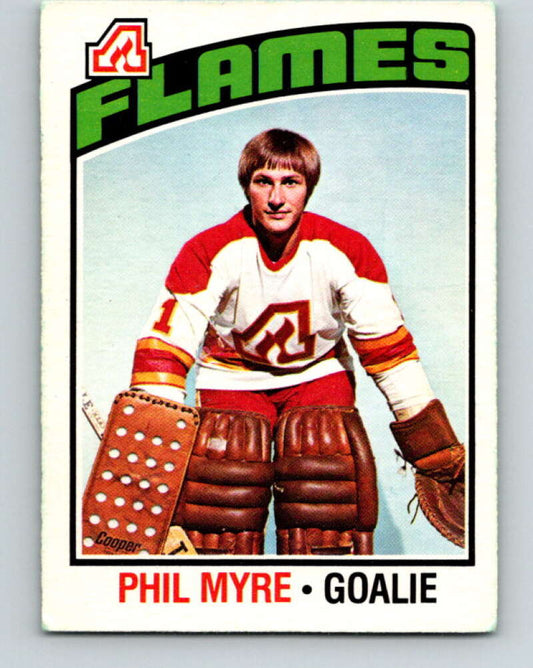 1976-77 O-Pee-Chee #17 Phil Myre  Atlanta Flames  V11914