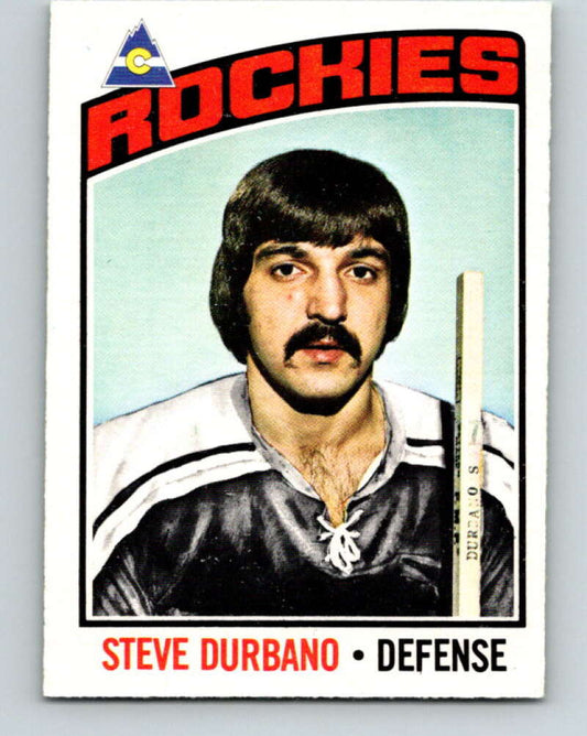 1976-77 O-Pee-Chee #19 Steve Durbano  Colorado Rockies  V11921