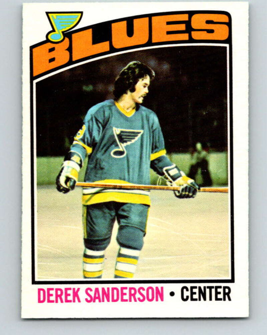 1976-77 O-Pee-Chee #20 Derek Sanderson  St. Louis Blues  V11922