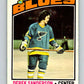 1976-77 O-Pee-Chee #20 Derek Sanderson  St. Louis Blues  V11923