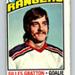 1976-77 O-Pee-Chee #28 Gilles Gratton  New York Rangers  V11949