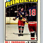 1976-77 O-Pee-Chee #57 Bill Fairbairn  New York Rangers  V12023