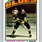 1976-77 O-Pee-Chee #63 Chuck Lefley  St. Louis Blues  V12443
