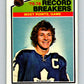 1976-77 O-Pee-Chee #66 Darryl Sittler RB  Toronto Maple Leafs  V12455