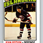 1976-77 O-Pee-Chee #93 Jean Potvin  New York Islanders  V12536