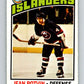 1976-77 O-Pee-Chee #93 Jean Potvin  New York Islanders  V12537