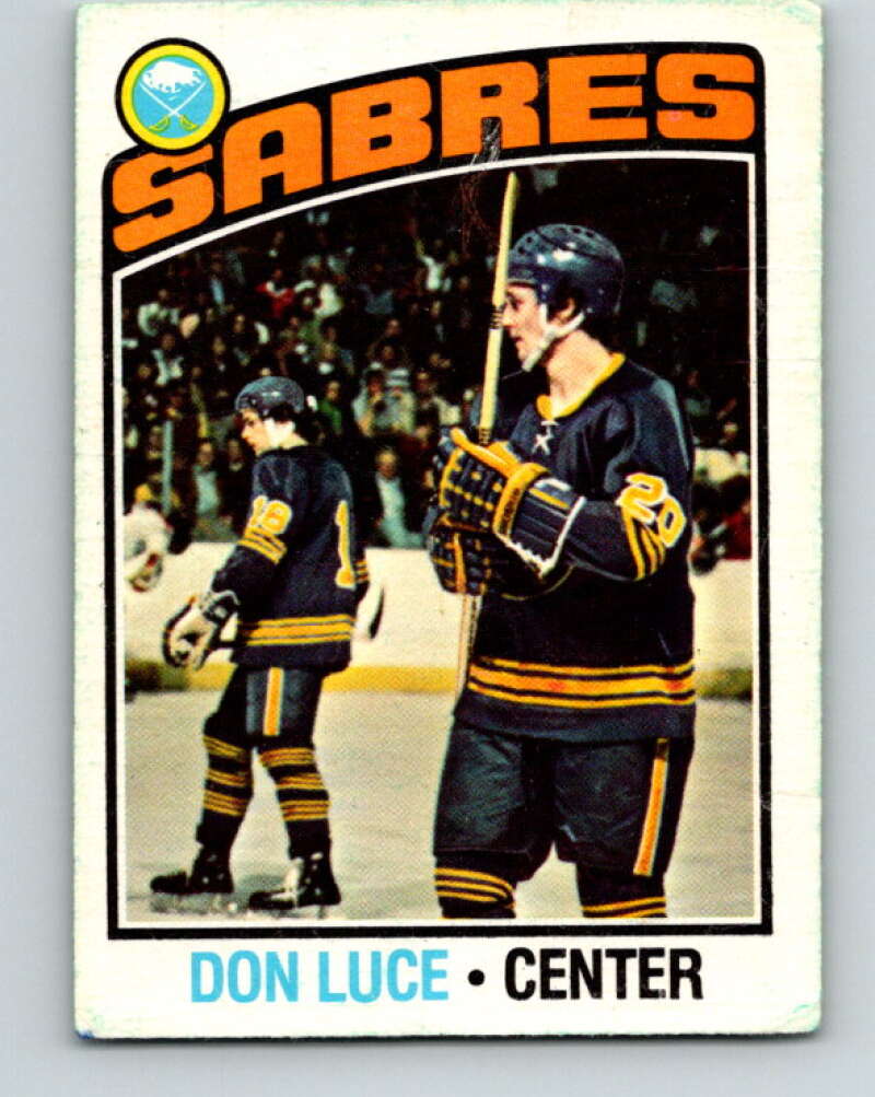 1976-77 O-Pee-Chee #94 Don Luce  Buffalo Sabres  V12540