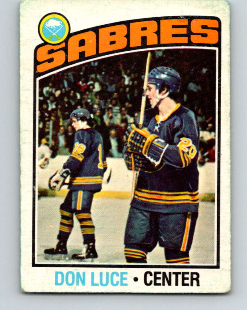 1976-77 O-Pee-Chee #94 Don Luce  Buffalo Sabres  V12541