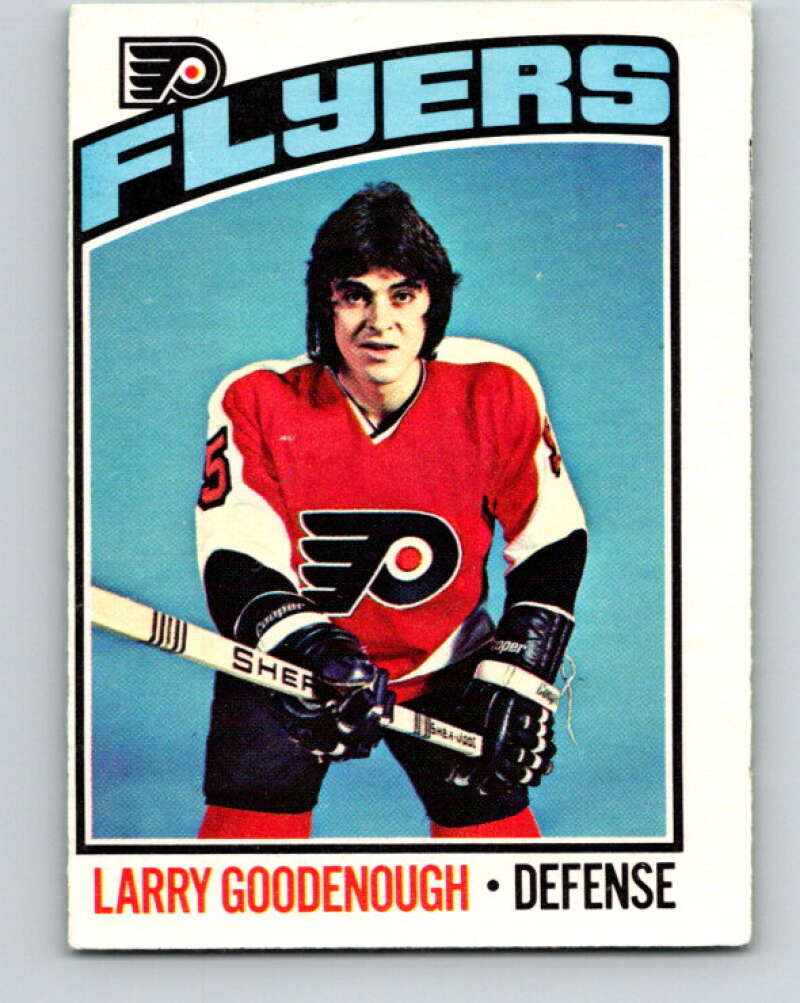 1976-77 O-Pee-Chee #96 Larry Goodenough  Philadelphia Flyers  V12543