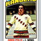 1976-77 O-Pee-Chee #117 Greg Polis  New York Rangers  V12603