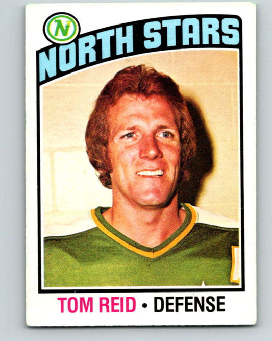 1976-77 O-Pee-Chee #123 Tom Reid  Minnesota North Stars  V12620