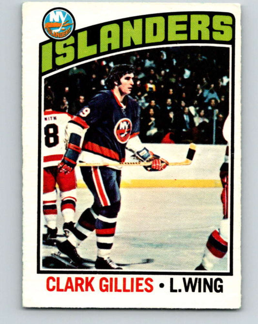 1976-77 O-Pee-Chee #126 Clark Gillies  New York Islanders  V12628