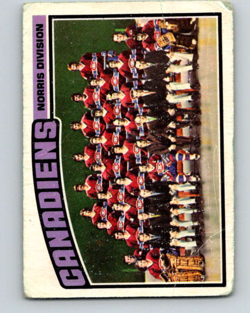 1976-77 O-Pee-Chee #141 Montreal Canadiens CL   V12071