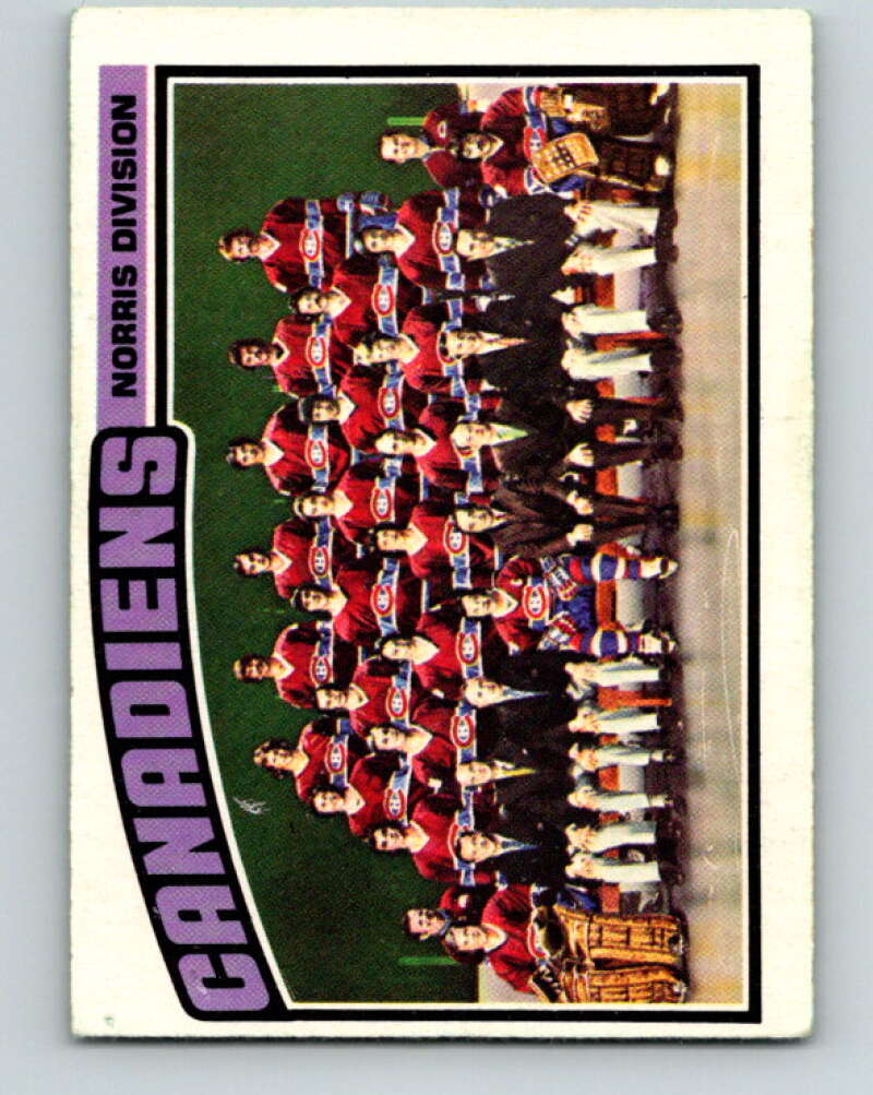 1976-77 O-Pee-Chee #141 Montreal Canadiens CL   V12072