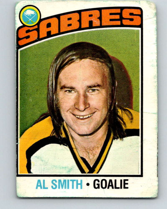 1976-77 O-Pee-Chee #152 Al Smith  Buffalo Sabres  V12121