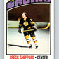 1976-77 O-Pee-Chee #155 Gregg Sheppard  Boston Bruins  V12132