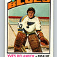 1976-77 O-Pee-Chee #168 Yves Belanger  RC Rookie Blues  V12182