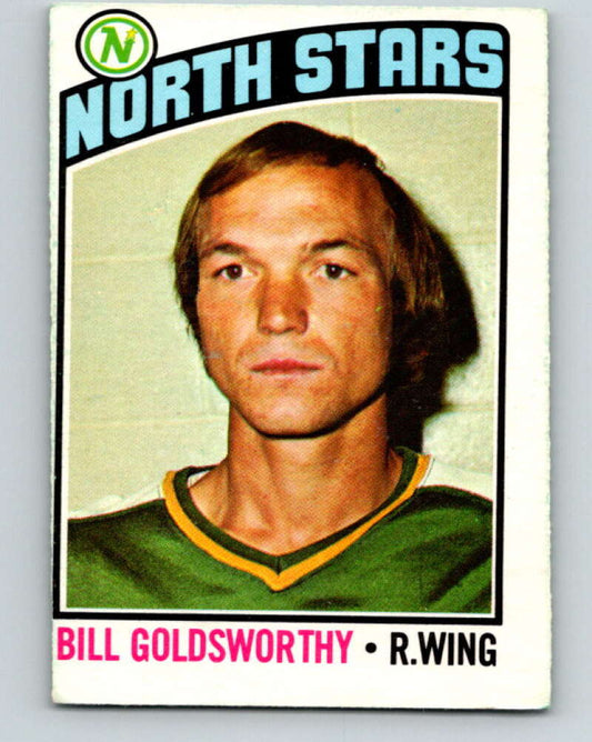 1976-77 O-Pee-Chee #169 Bill Goldsworthy North Stars  V12183