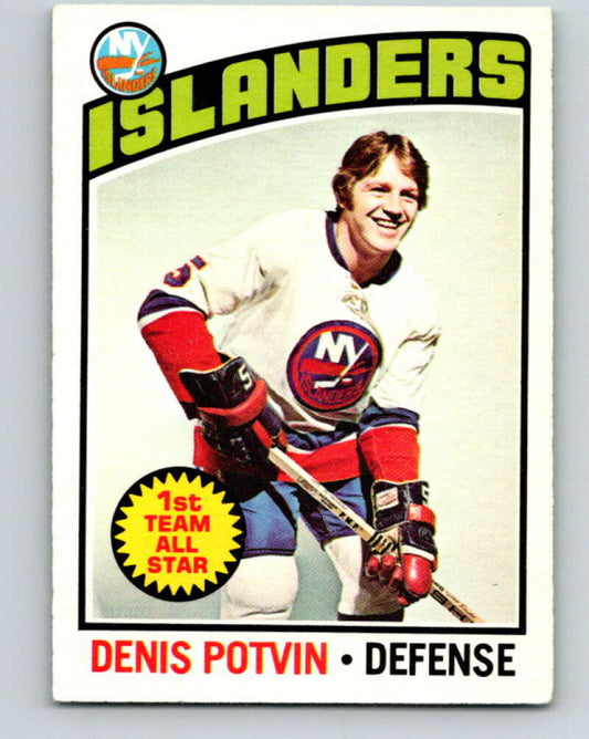 1976-77 O-Pee-Chee #170 Denis Potvin  New York Islanders  V12186