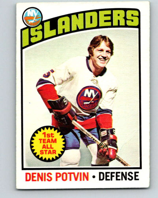 1976-77 O-Pee-Chee #170 Denis Potvin  New York Islanders  V12187