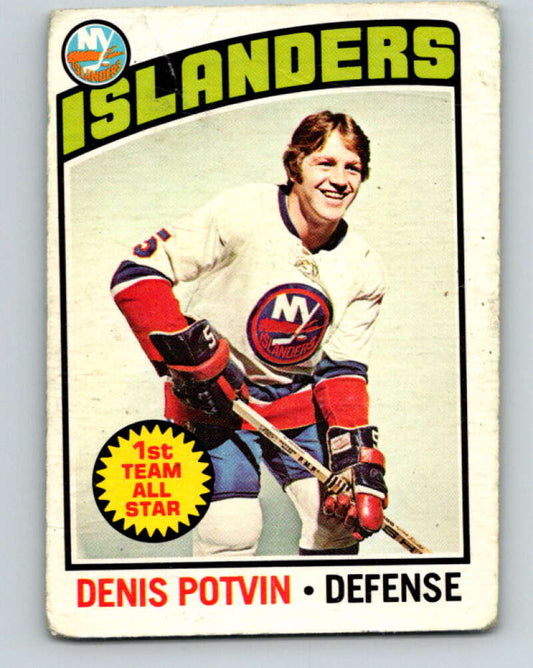 1976-77 O-Pee-Chee #170 Denis Potvin  New York Islanders  V12188